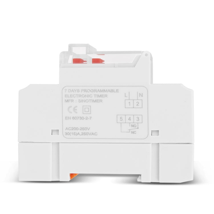 SINOTIMER TM919B-2 220V 30A Programmable Digital Timer Switch Automatic Cycle Timing Controller