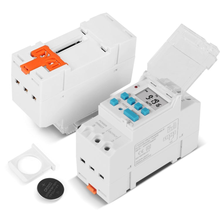 SINOTIMER TM919H-4 12V 16A DIN Rail 4 Pins Voltage Output Digital Switch Timer Automatic Cycle Timing Controller