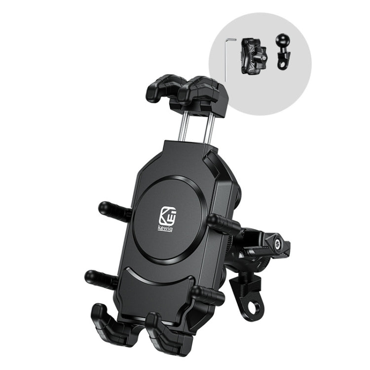 Kewig Motorcycle Octopus Holder Anti-Theft Motorcycle Cell Phone Mounts, Model: M26-C2
