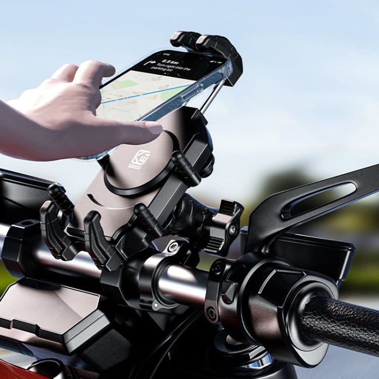Kewig Motorcycle Octopus Holder Anti-Theft Motorcycle Cell Phone Mounts, Model: M26-C8