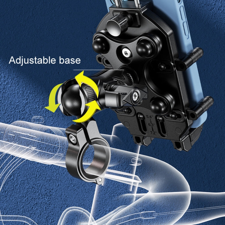 Kewig Motorcycle Octopus Holder Anti-Theft Motorcycle Cell Phone Mounts, Model: M26-C8