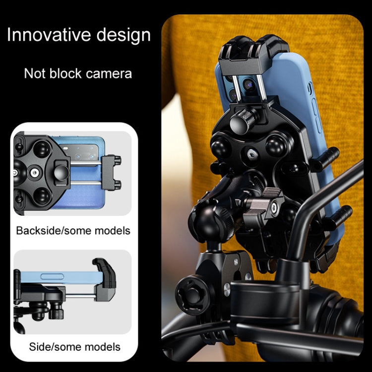 Kewig Motorcycle Octopus Holder Anti-Theft Motorcycle Cell Phone Mounts, Model: M26-C3