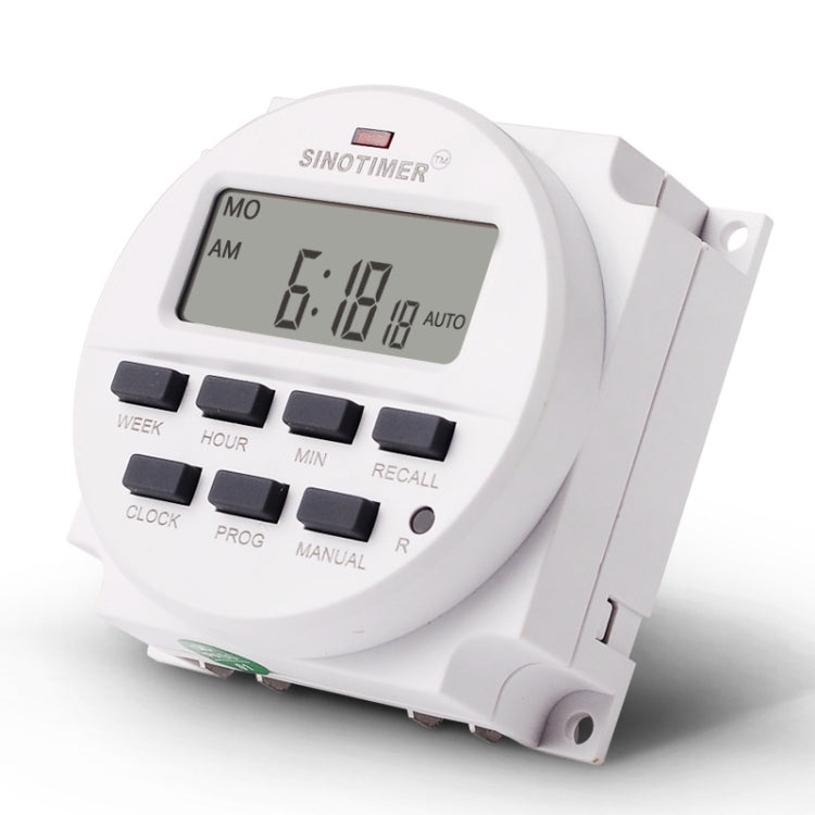 SINOTIMER Programmable Timer Switch Time Controller, Model: TM618H-3 24V