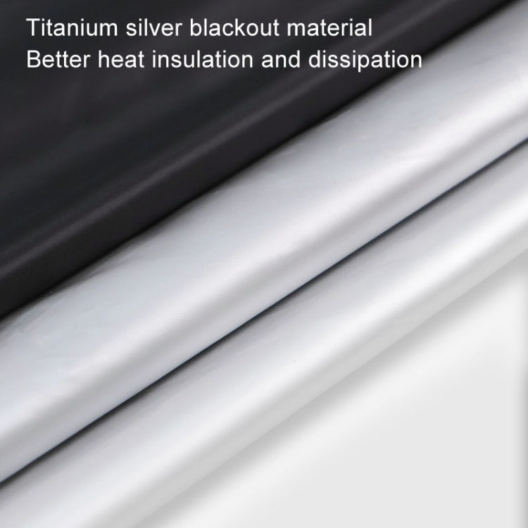Car Sunshade Front Cover Sunscreen Heat Shield - Silver Vinyl