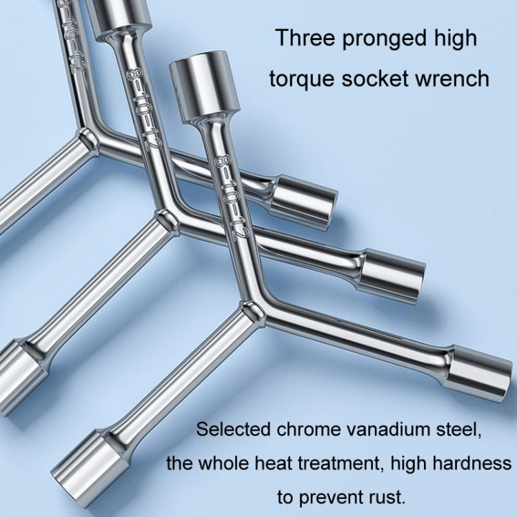 5pcs/Set Boiler Washing Machine Disassembly Cleaning Repair Tools Multifunctional Screwdriver Trident Wrench, Hook Handle Style Color Random