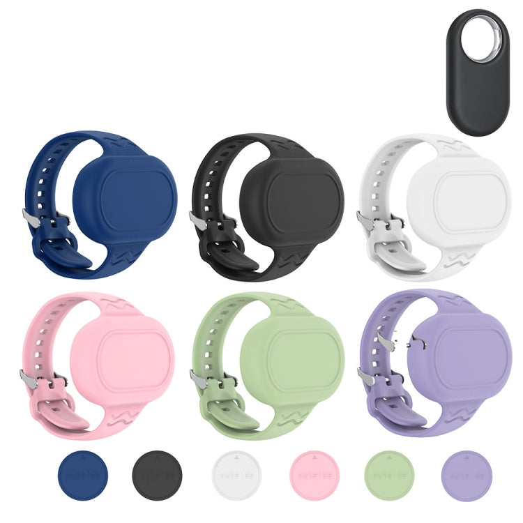 For Samsung Galaxy SmartTag2 Anti-Lost Device Silicone Waterproof Watch Strap Case