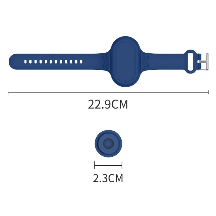 For Samsung Galaxy SmartTag2 Anti-Lost Device Silicone Waterproof Watch Strap Case