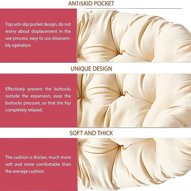 100x100cm Multifunctional Round Thickened Soft Hammock Cradle Cushion