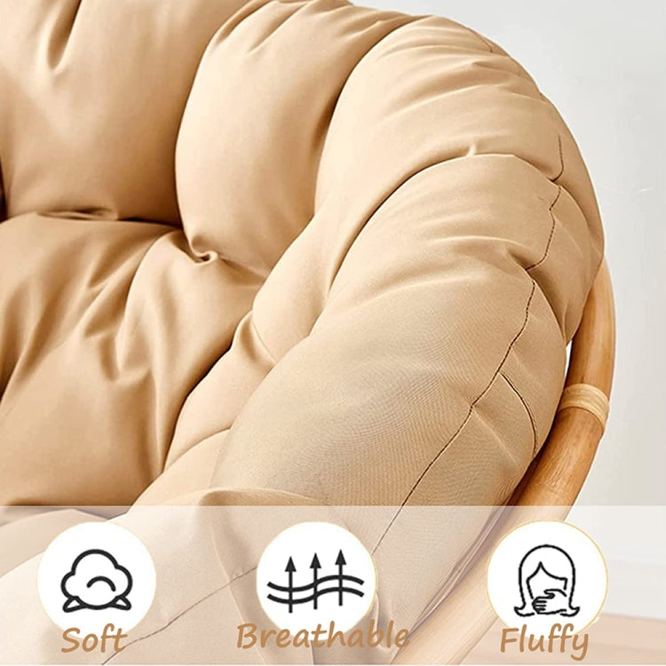 100x100cm Multifunctional Round Thickened Soft Hammock Cradle Cushion