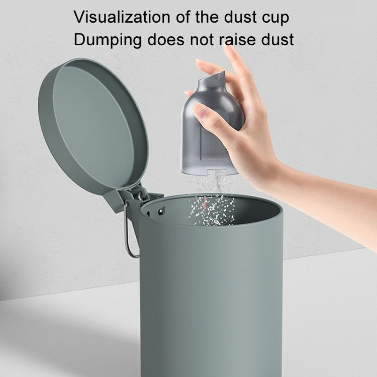 Wireless Charging Car Vacuum Cleaner Mini Handheld High Power Wet and Dry Vacuum Cleaner, Color: Black