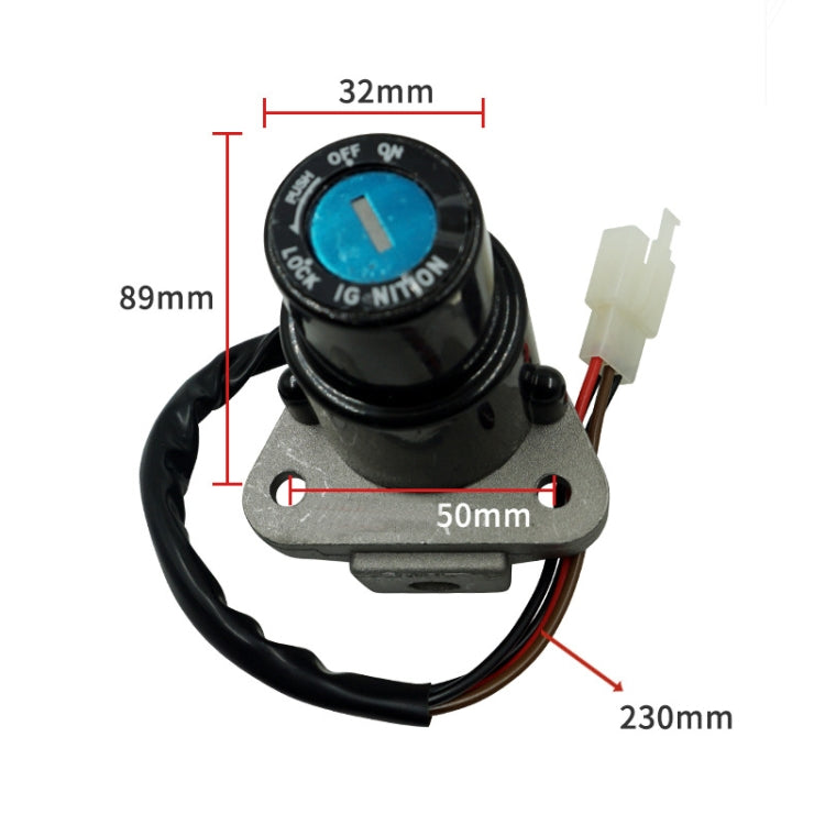 For Yamaha DT125R/TZR125/FZR400 Ignition Switch Starter Lock - DMS-SRZ