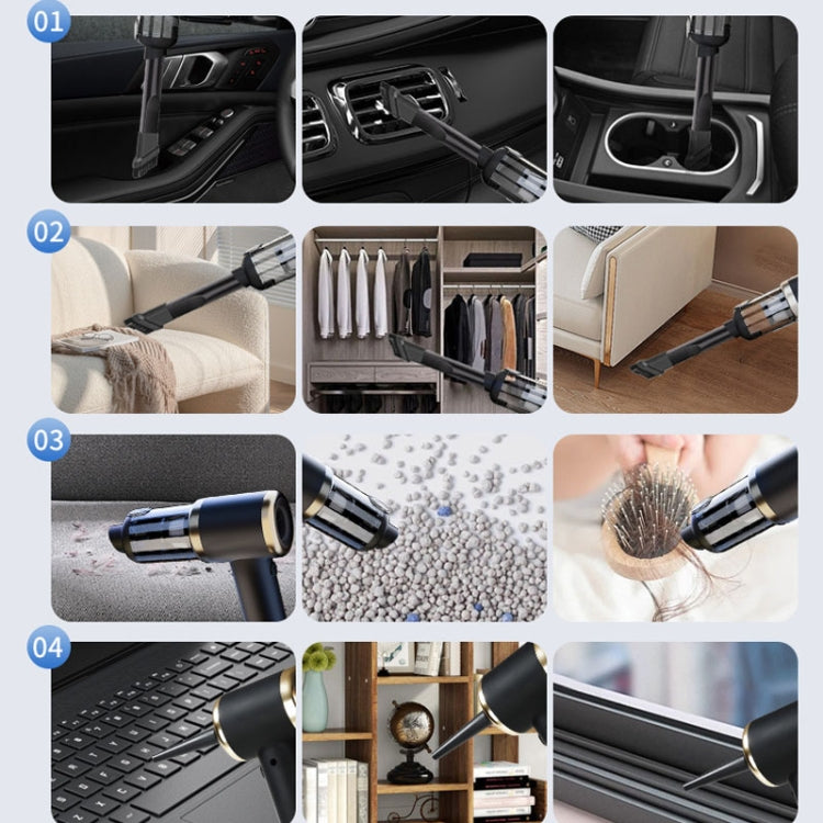 Car Vacuum Cleaner Vacuum Blower Dual Purpose Wireless Mini Vacuum Cleaner