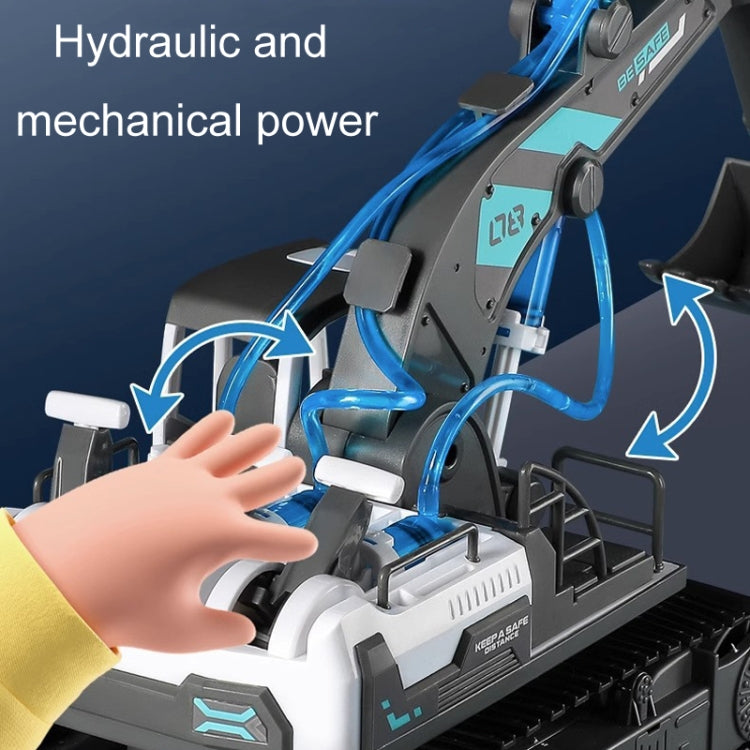 Children Science Education Building Block Toys Hydraulic Mechanical Engineering Vehicle, Model: Grapple
