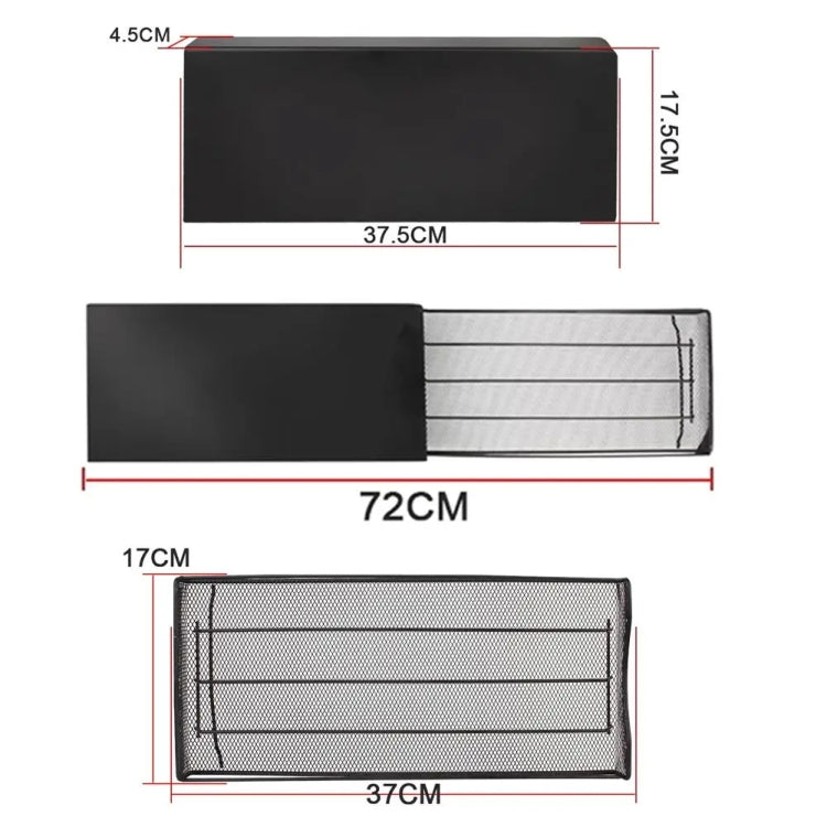For Small Nespresso OASISWJ Drawer Type 40pcs Coffee Capsule Holder - Black