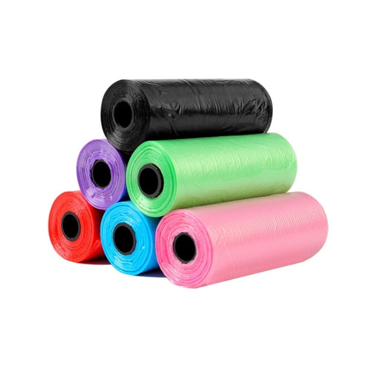 5rolls Thickened Car-Mounted Cleaning Disposable Garbage Bags - Random Color Delivery