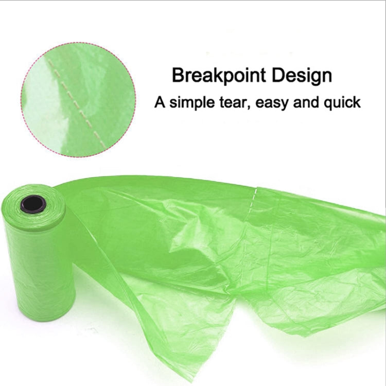 5rolls Thickened Car-Mounted Cleaning Disposable Garbage Bags - Random Color Delivery