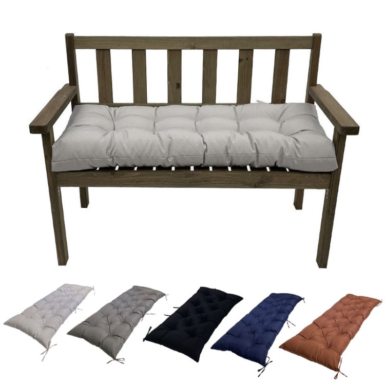 120x50x8cm Outdoor Bench Waterproof Sunscreen Thickened Soft Cushion