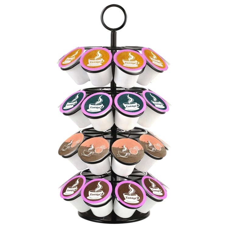 For K-CUP / Dolce Gusto OASISWJ 36pcs Assembled Rotating Coffee Capsule Holder - 4 Layers