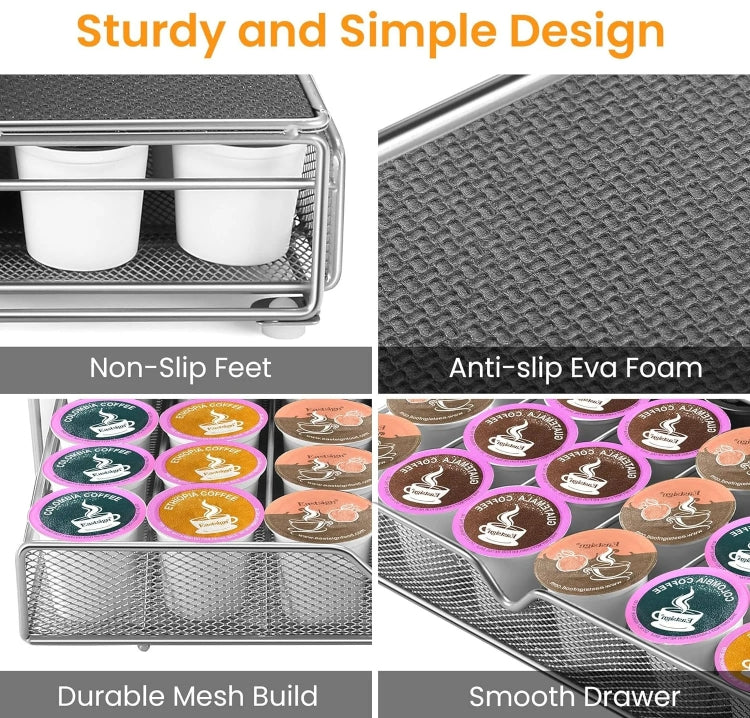 For K-CUP / Dolce Gusto OASISWJ 36pcs Coffee Capsules Organizer Coffee Machine Base
