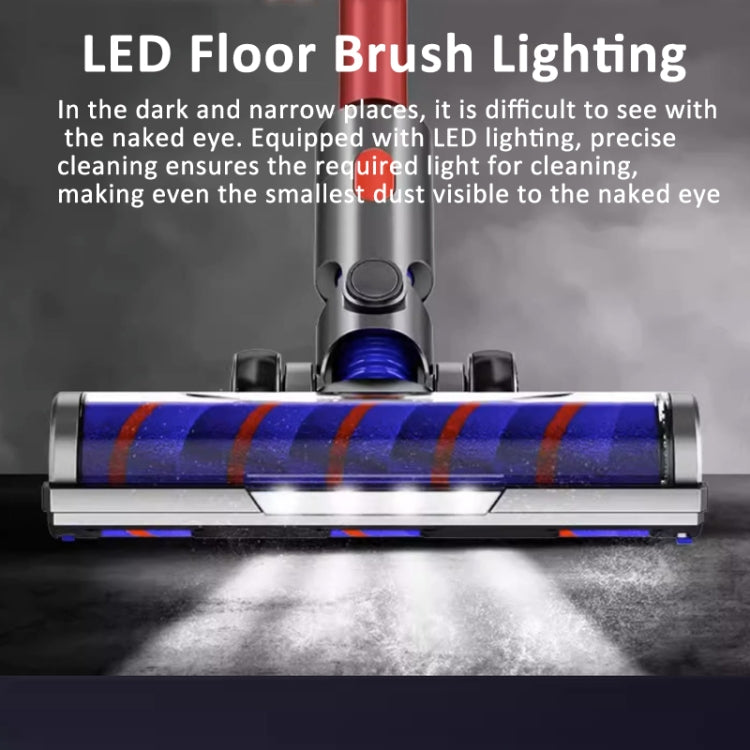 For Dyson V7 V8 V10 V11 V15 V8 Slim Vacuum Cleaner Soft Velvet Floor Brush Head with LED Lighting Independent Motor