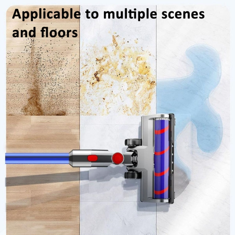 For Dyson V7 V8 V10 V11 V15 V8 Slim Vacuum Cleaner Soft Velvet Floor Brush Head with LED Lighting Independent Motor