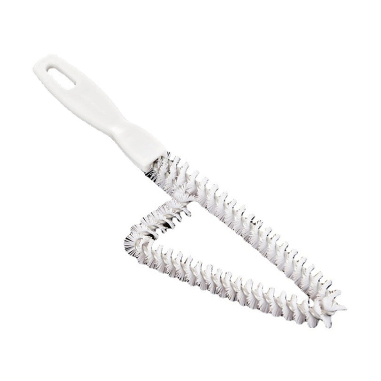 Multipurpose Window Trough Cleaning Tool Household Kitchen Stovetop Crevice Brush - White