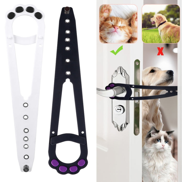 31 x 7cm Pet Entry And Exit Fence Cats And Dogs No-Punch Fixed Bracket Latch