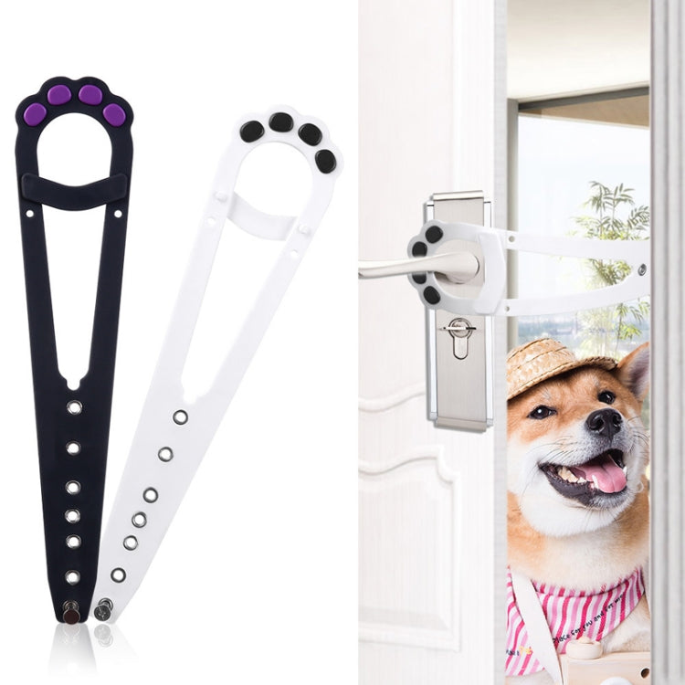 31 x 7cm Pet Entry And Exit Fence Cats And Dogs No-Punch Fixed Bracket Latch