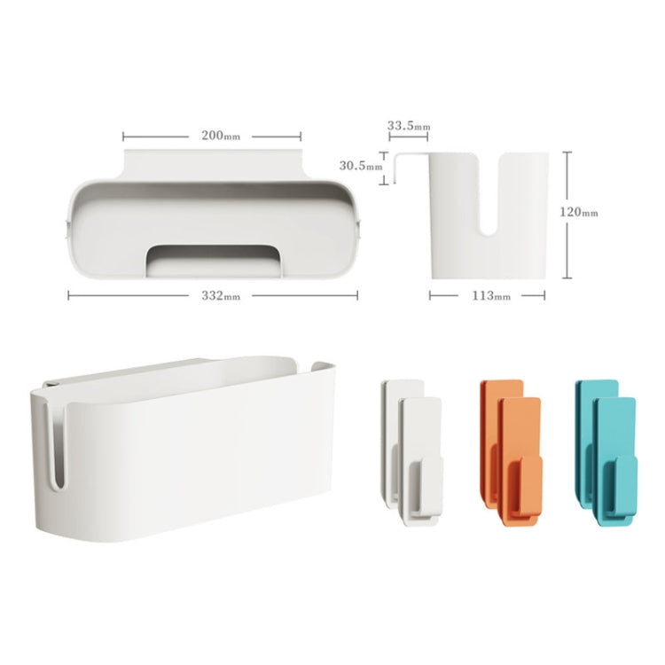 Dormitory Storage Hanging Basket Bedside Hanging Shelf Desktop Storage Box