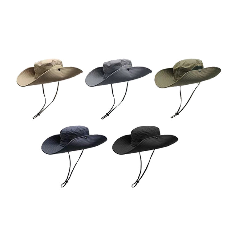 Super Wide Brim Bucket Hat Cowboy Cap Fishing Hat For Men & Women