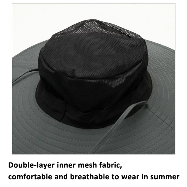 Super Wide Brim Bucket Hat Cowboy Cap Fishing Hat For Men & Women
