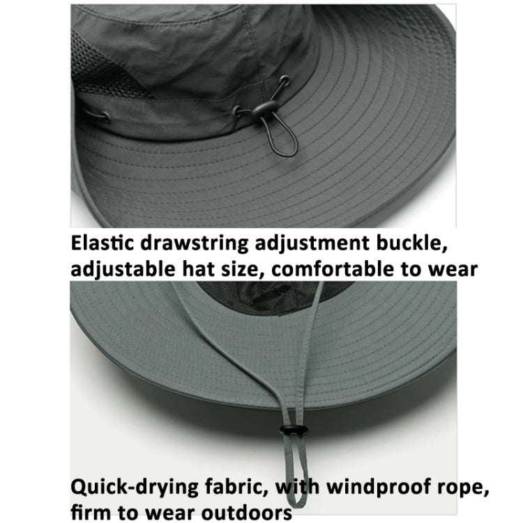 Super Wide Brim Bucket Hat Cowboy Cap Fishing Hat For Men & Women