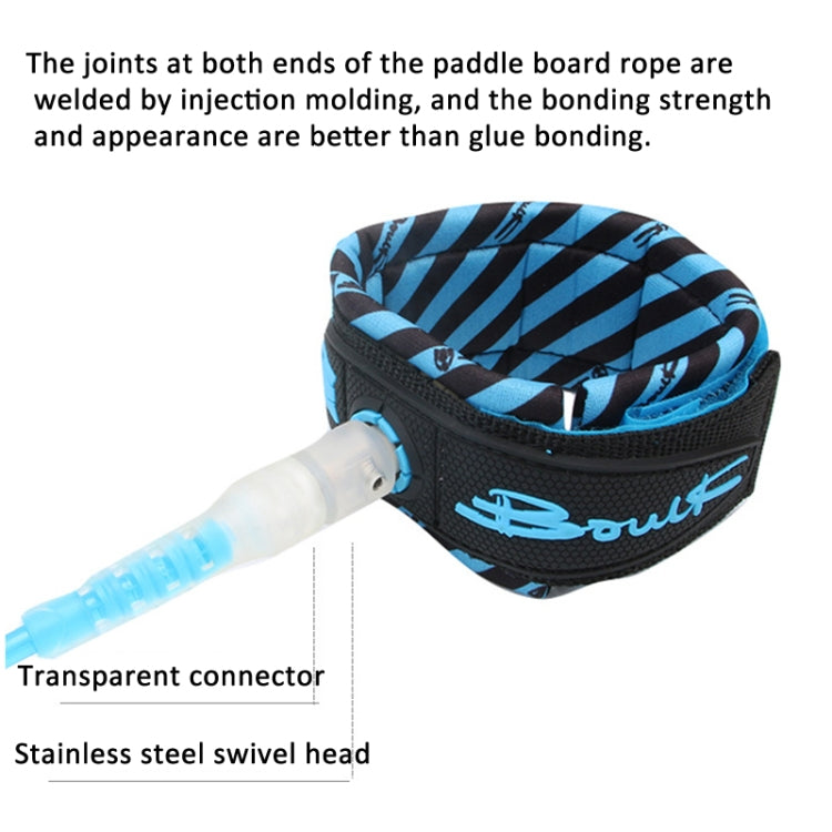 5mm / 10ft Coiled Surfboard Leash Storm Series Surfing Leg Rope
