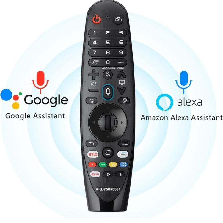 For LG TV Bluetooth Handheld Infrared Voice Multi-Function Remote Control - AKB75855501