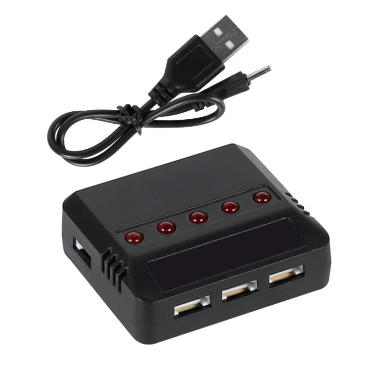 One To Five 3.7V Lithium Battery USB Charger For X5C Aircraf - XH2.54 Port