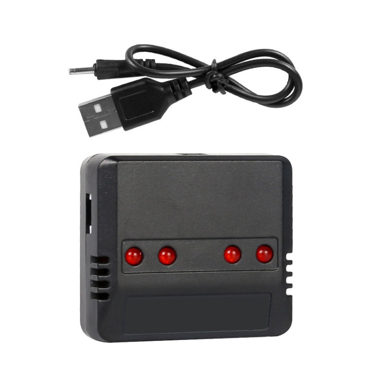 One To Four 3.7V Lithium Battery Aircraft USB Charger - XH2.54 Port