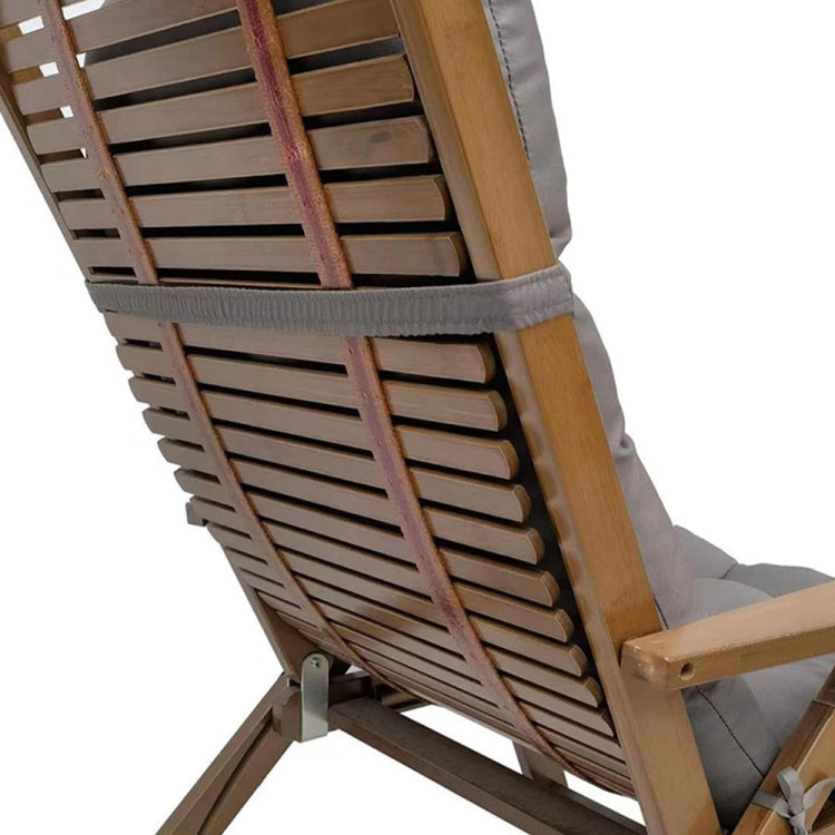 110x50cm Dome Waterproof Sun-proof Garden Folding High Back Chair Cushions, Color: Navy Blue