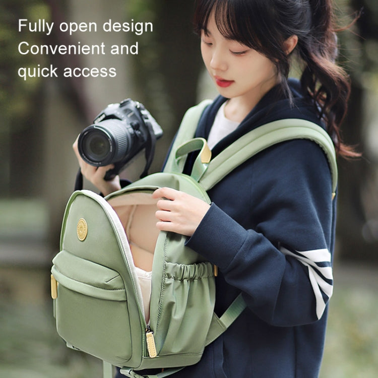 Cwatcun D125 Small Shoulder Camera Bag Casual Commuter DSLR Backpack