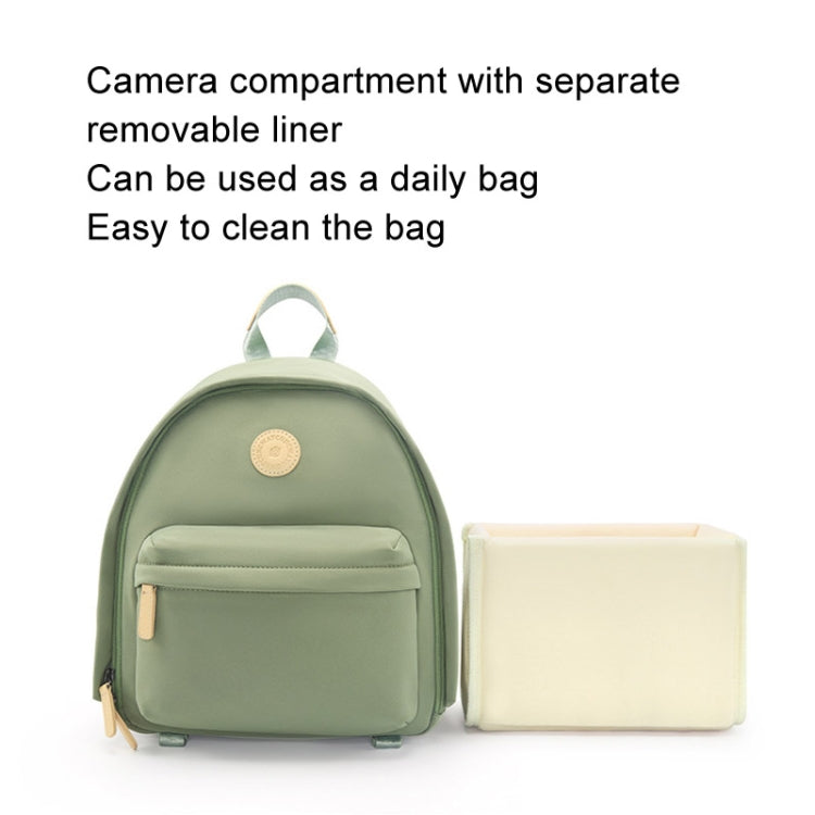 Cwatcun D125 Small Shoulder Camera Bag Casual Commuter DSLR Backpack