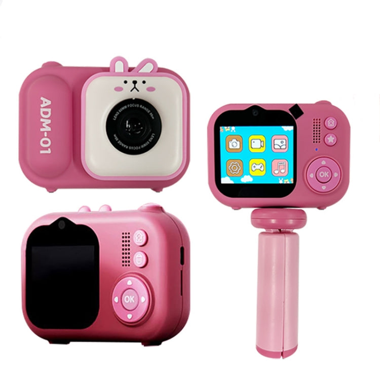 2.4 Inch IPS Screen 48MP Dual Lens Kids Digital Camera Mini Video Camera Without TF Card Blue Fox