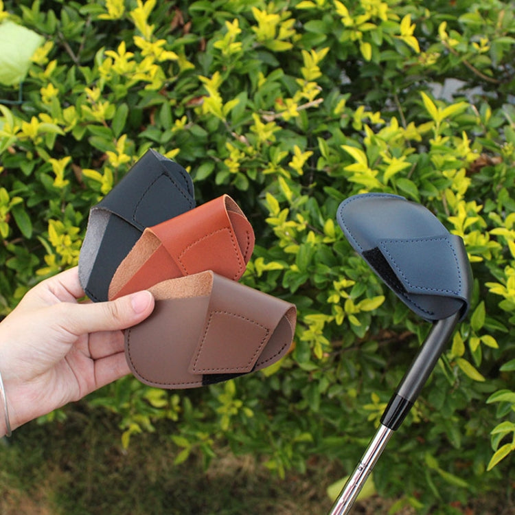 Golf Club Leather Cover Golf Club Cap Protective Cover