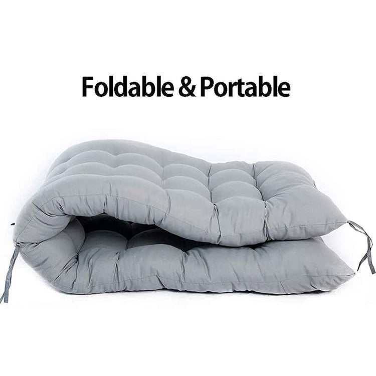 125x48x8cm Thickened Soft Home Recliner Cushions Garden Rocking Chair Cushions