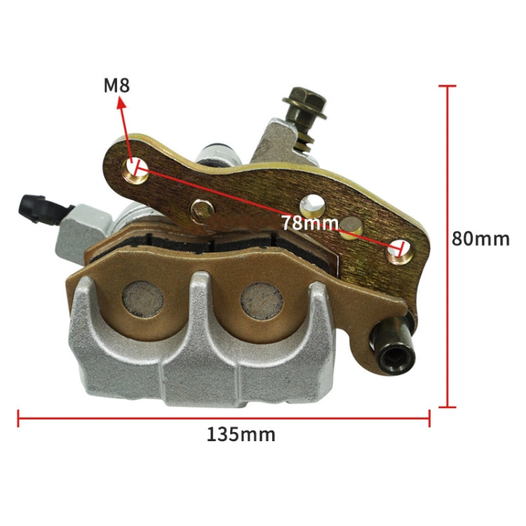 For Kawasaki Lower Pump Disc Brake Assembly