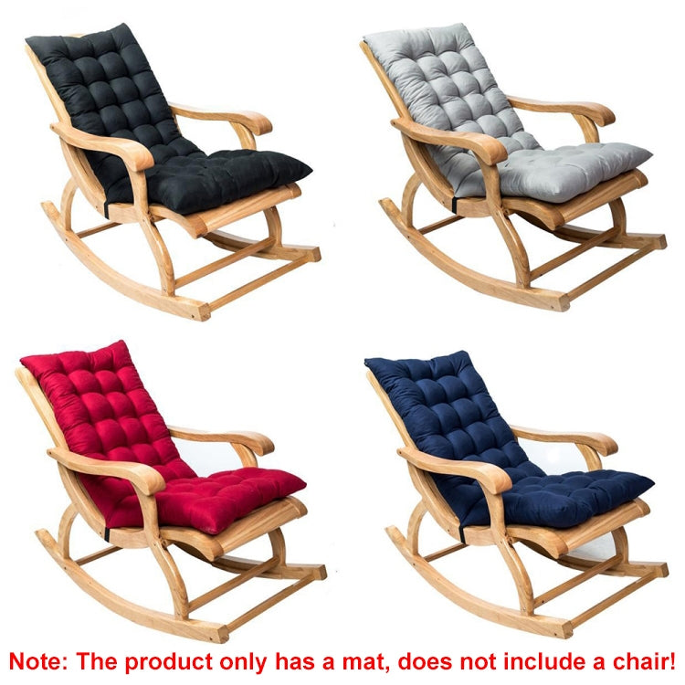 120x50x8cm Home Soft Lounger Cushion Garden Fabric Backrest Rattan Chair Cushion
