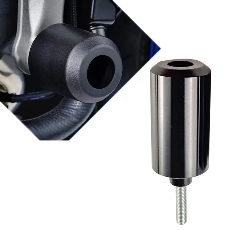 For Kawasaki Z1000 Motorcycle Aluminum Alloy Body Anti-Fall Bar - Black