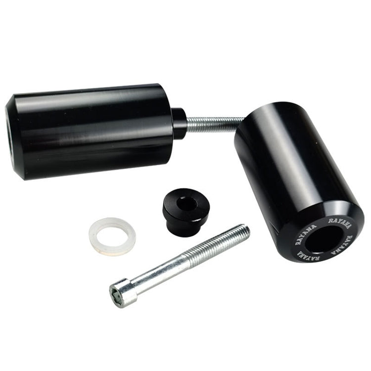 For Kawasaki Z1000 Motorcycle Aluminum Alloy Body Anti-Fall Bar - Black