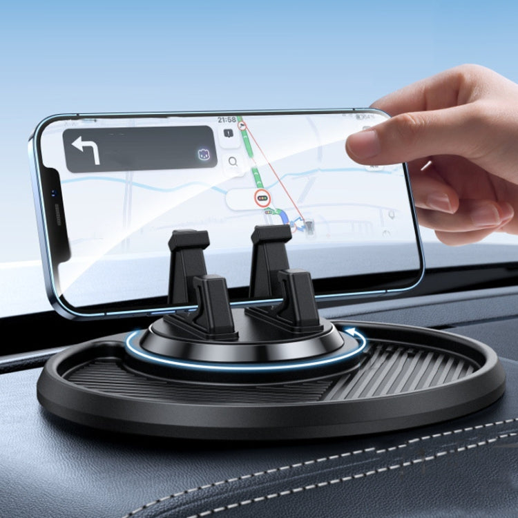 Car Dashboard Navigation Phone Holder Multifunctional Non-Slip Storage Bracket