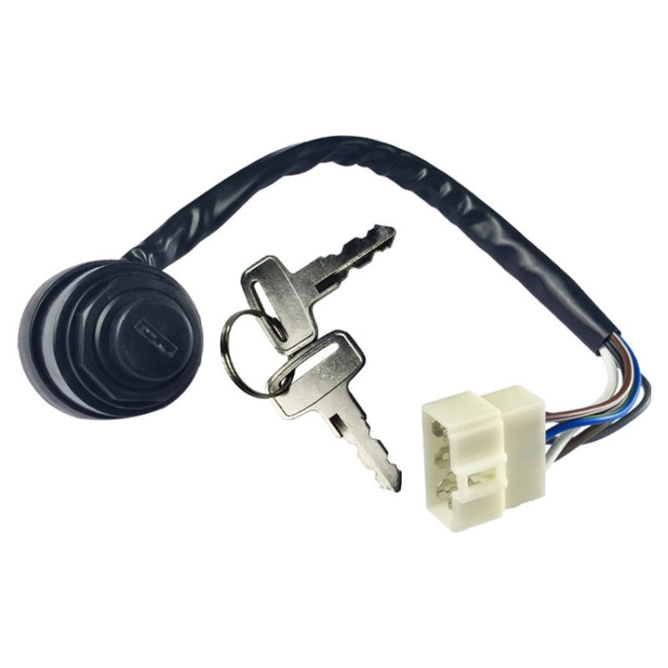 For Kawasaki ATV/UTV Starter Power Ignition Switch Key Lock - Black