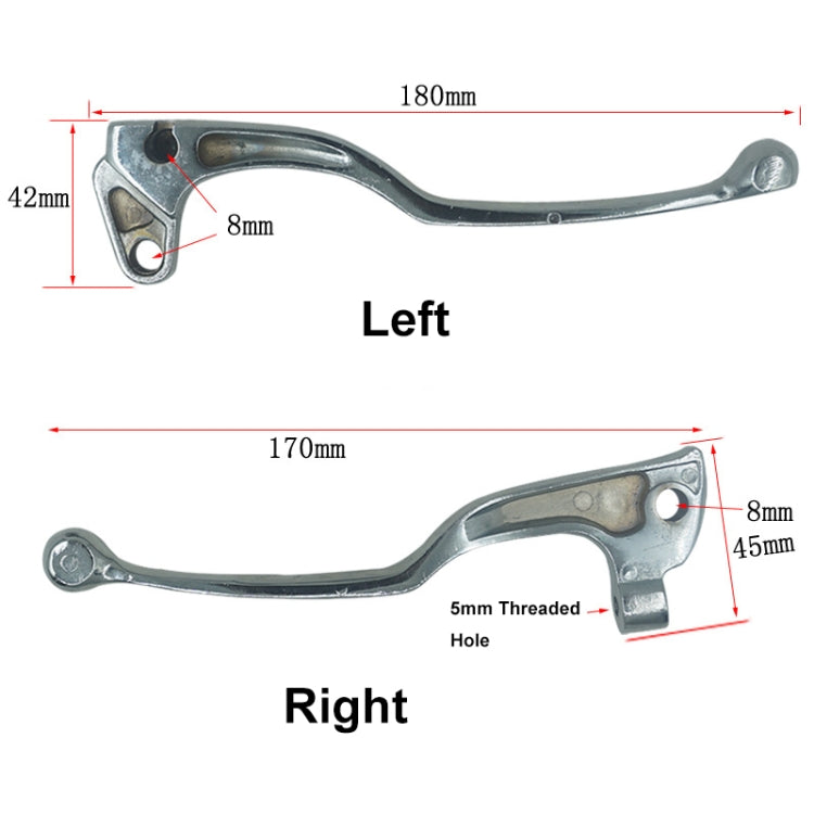 Motorcycle Brake Handle Horn Clutch Brake Assembly For Yamaha YZ / XT / TT / IT