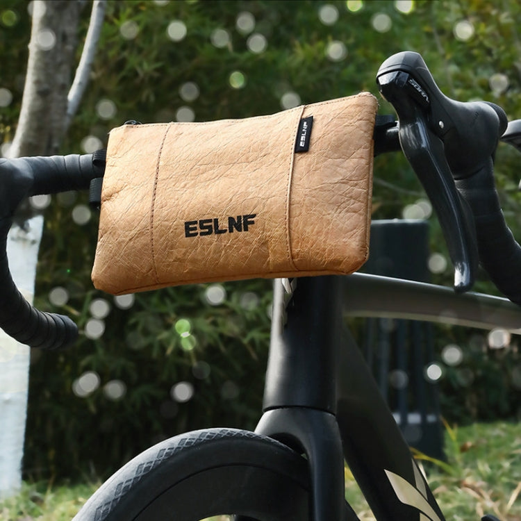 ESLNF Outdoor Cycling Bicycle Bag Mountain Bike Cell Phone Storage Side Bag - Yellow